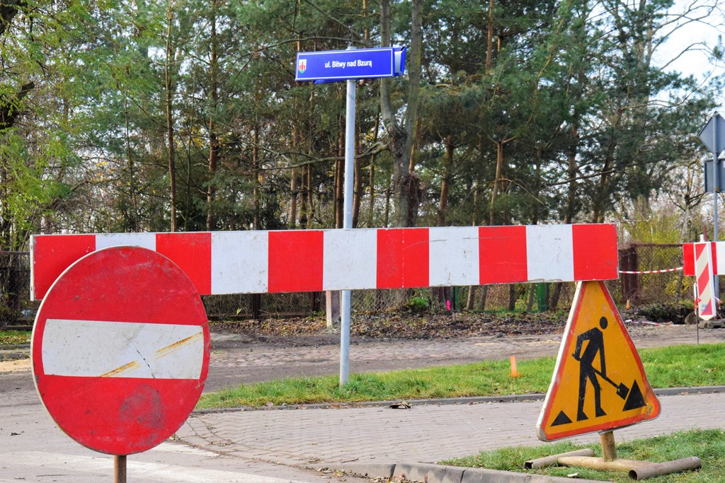 W Łęczycy ruszyła budowa drogi łączącej ul. Belwederską i Górniczą.