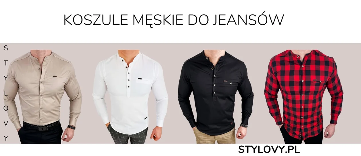 Jakie koszule męskie pasują do jeansów? - Zdjęcie główne