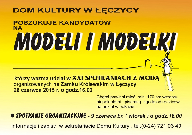 Dom Kultury poszukuje modeli i modelki - Zdjęcie główne