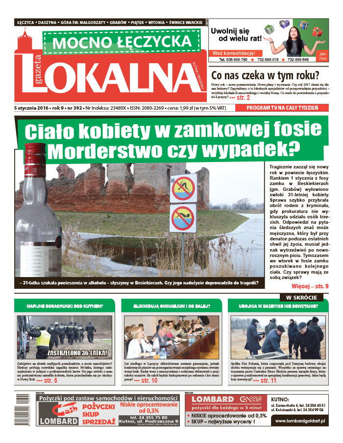 Czytaj nową Gazetę Lokalną! - Zdjęcie główne