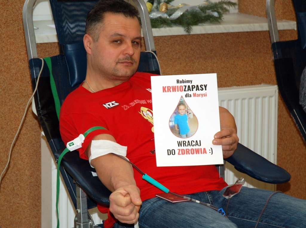 "Dołóż swojego puzzla" - w Starej Sobótce oddawali krew dla Marysi - Zdjęcie główne