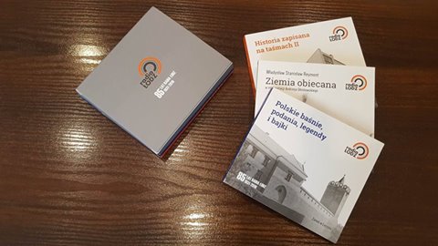 Boruta i łęczycki zamek na pamiątkowej płycie „Radia Łódź” - Zdjęcie główne