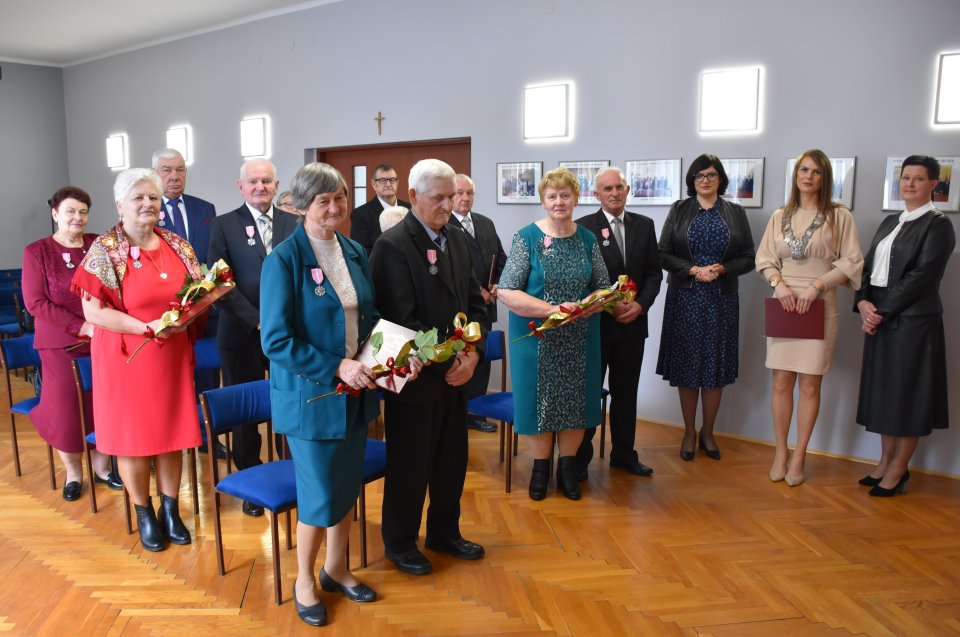 7 małżeństw z gminy Świnice Wartkie obchodziło Złote Gody