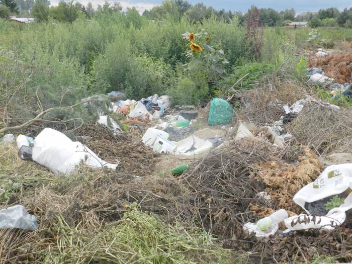 Dzikie wysypisko pnie się w górę - Zdjęcie główne