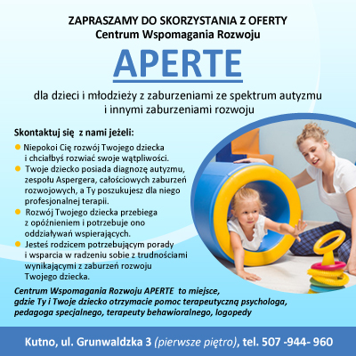 Centrum Wspomagania Rozwoju APERTE zaprasza! - Zdjęcie główne