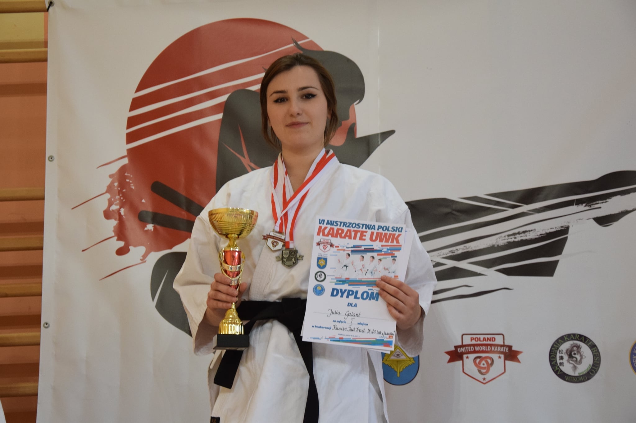 VI Mistrzostwa Polski Karate UWK: zawodnicy łęczyckiego klubu z 12 medalami