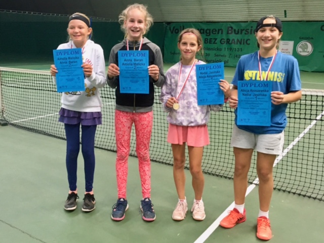 Łęczyckie tenisistki odniosły sukces w Wojewódzkim Turnieju Klasyfikacyjnym U-12