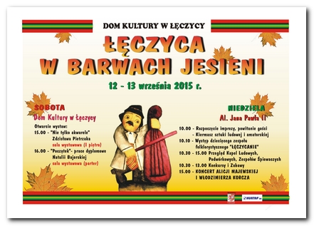 Łęczyca w Barwach Jesieni - Zdjęcie główne