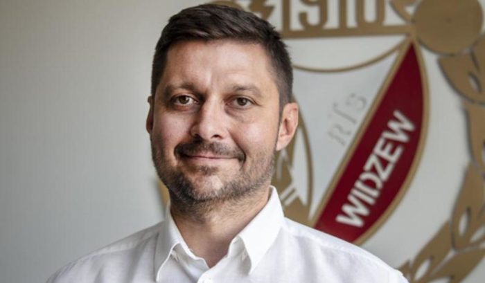 Marcin Kaczmarek, były trener Widzewa (fot. widzew.com)