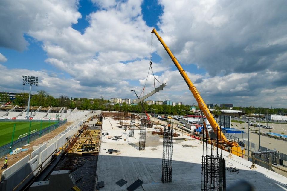 Łódź buduje stadion ŁKS. Wszystko idzie zgodnie z planem - Zdjęcie główne
