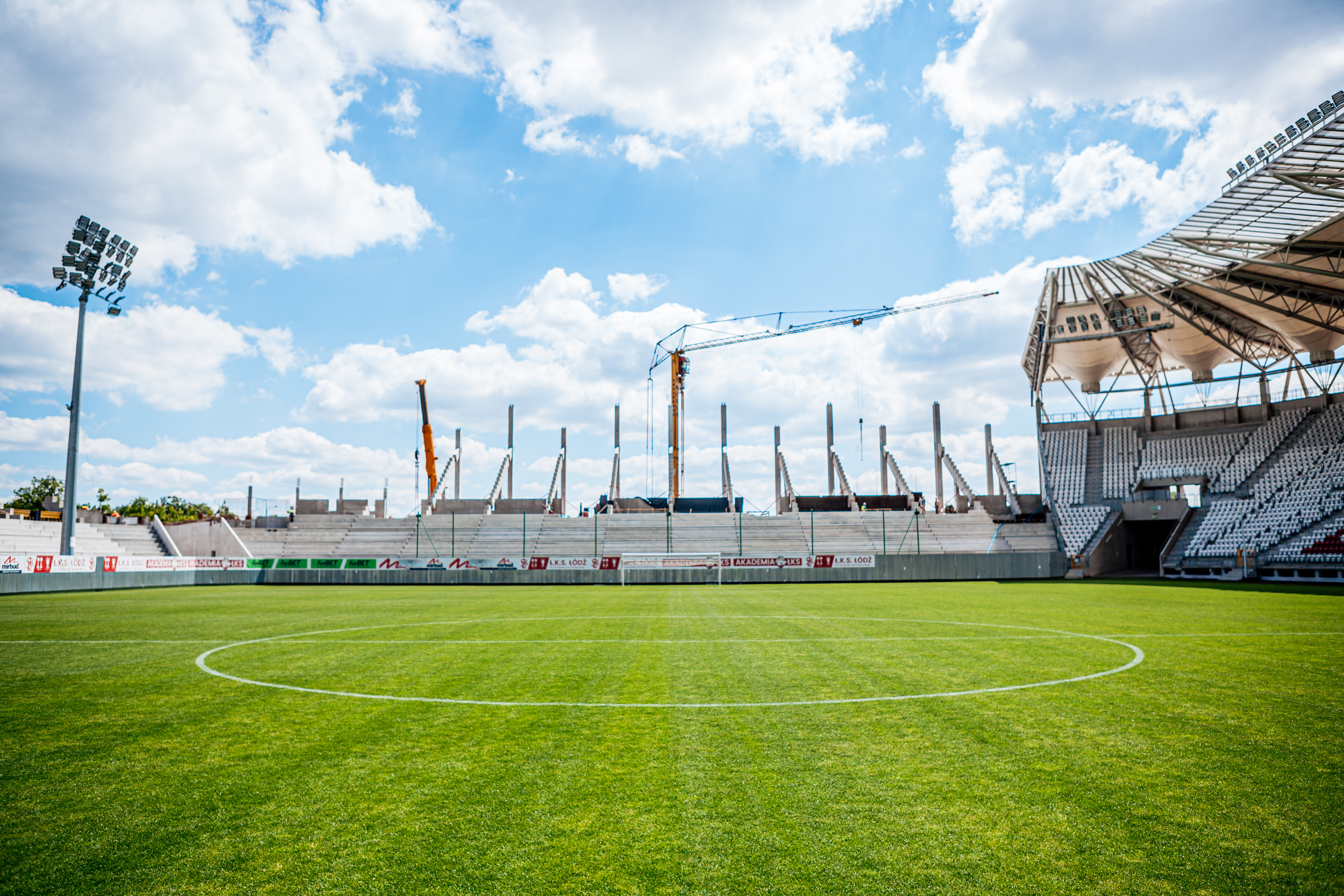 Najnowsze zdjęcia ze stadionu ŁKS-u. Robią wrażenie! - Zdjęcie główne