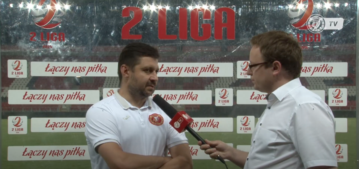 Marcin Kaczmarek Fot. Widzew TV