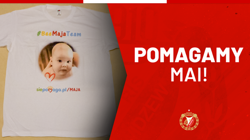Widzew i Legia zjednoczą się w słusznej sprawie. Pomogą chorej Mai - Zdjęcie główne