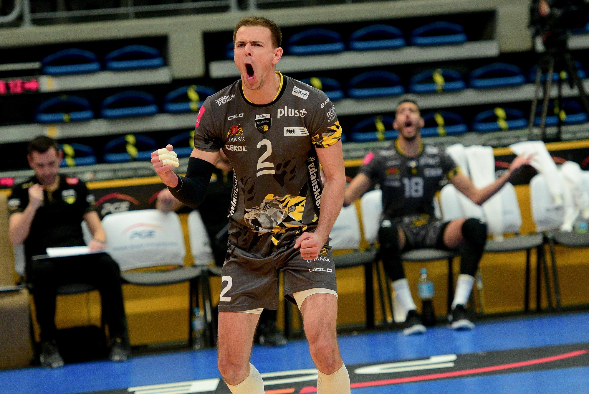 BELCHATOW 09.01.2021 20. KOLEJKA PLUSLIGA SIATKOWKA MEZCZYZN --- POLISH TOP VOLLEYBALL LEAGUE MATCH IN BELCHATOW: PGE SKRA BELCHATOW - TREFL GDANSK N/Z MARIUSZ WLAZLY FOT. PAWEL PIOTROWSKI/ 400mm.pl