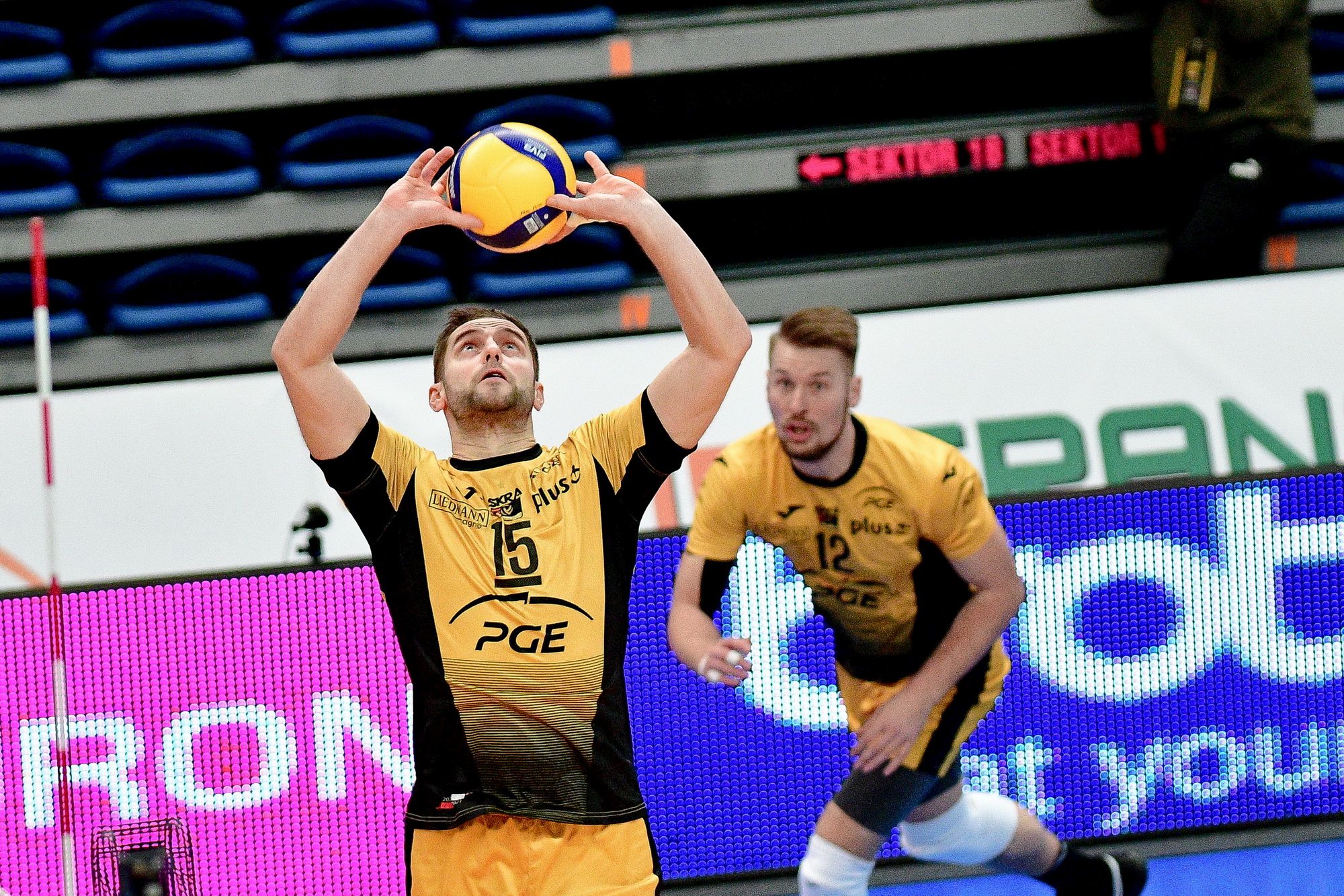 BELCHATOW 13.01.2021 12. KOLEJKA PLUSLIGA SIATKOWKA MEZCZYZN --- POLISH TOP VOLLEYBALL LEAGUE MATCH IN BELCHATOW: PGE SKRA BELCHATOW - ASSECO RESOVIA RZESZOW N/Z FOT. PAWEL PIOTROWSKI/ 400mm.pl