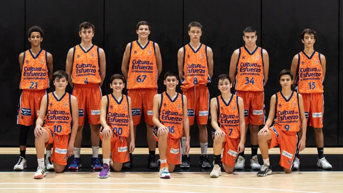 Drużyna U-14 Valencia Basket Club, fot. Archiwum Filipa Keniga