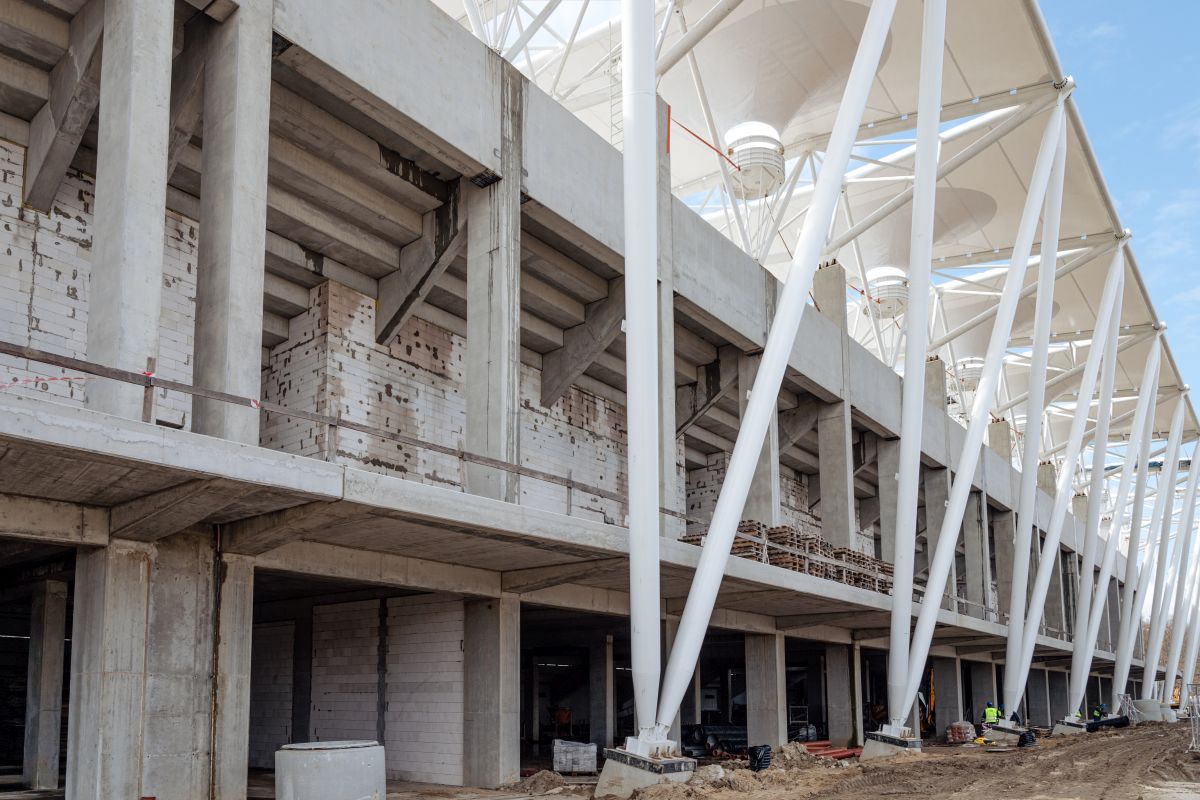 Najnowsza galeria zdjęć z budowy stadionu ŁKS-u! - Zdjęcie główne