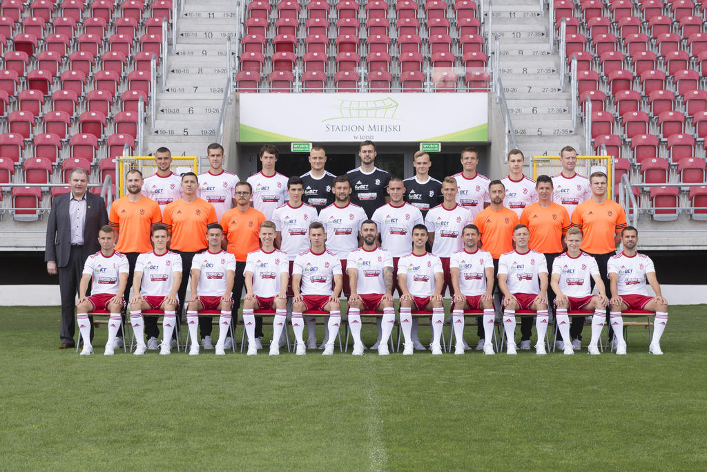 ŁKS w sezonie 2017/2018. Fot: ŁKS