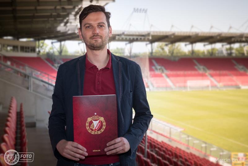 Maciej Szymański, dyrektor Akademii Widzewa / fot. Marcin Bryja, widzew.com