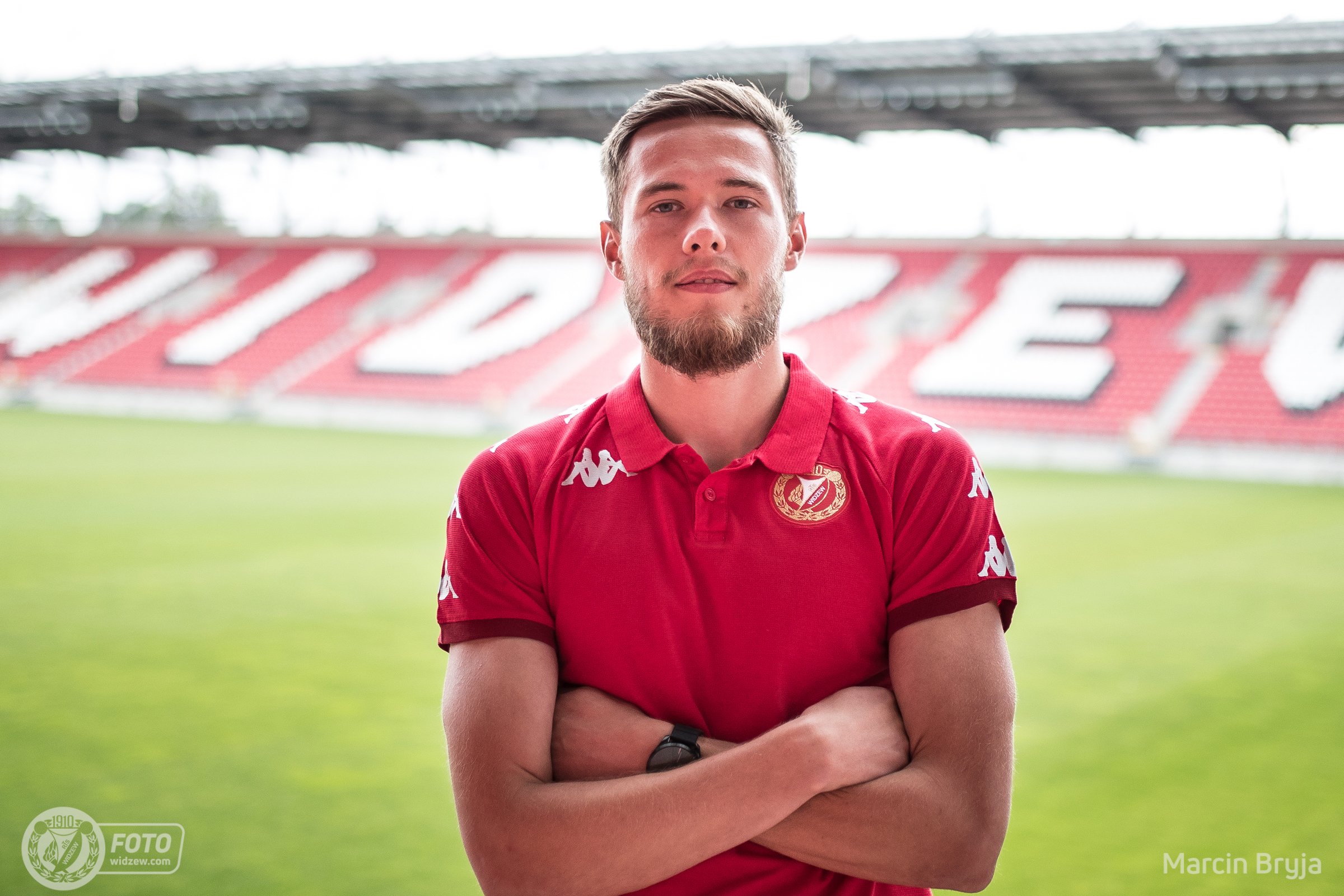 Stoper Lecha Poznań na testach w Widzewie - Zdjęcie główne