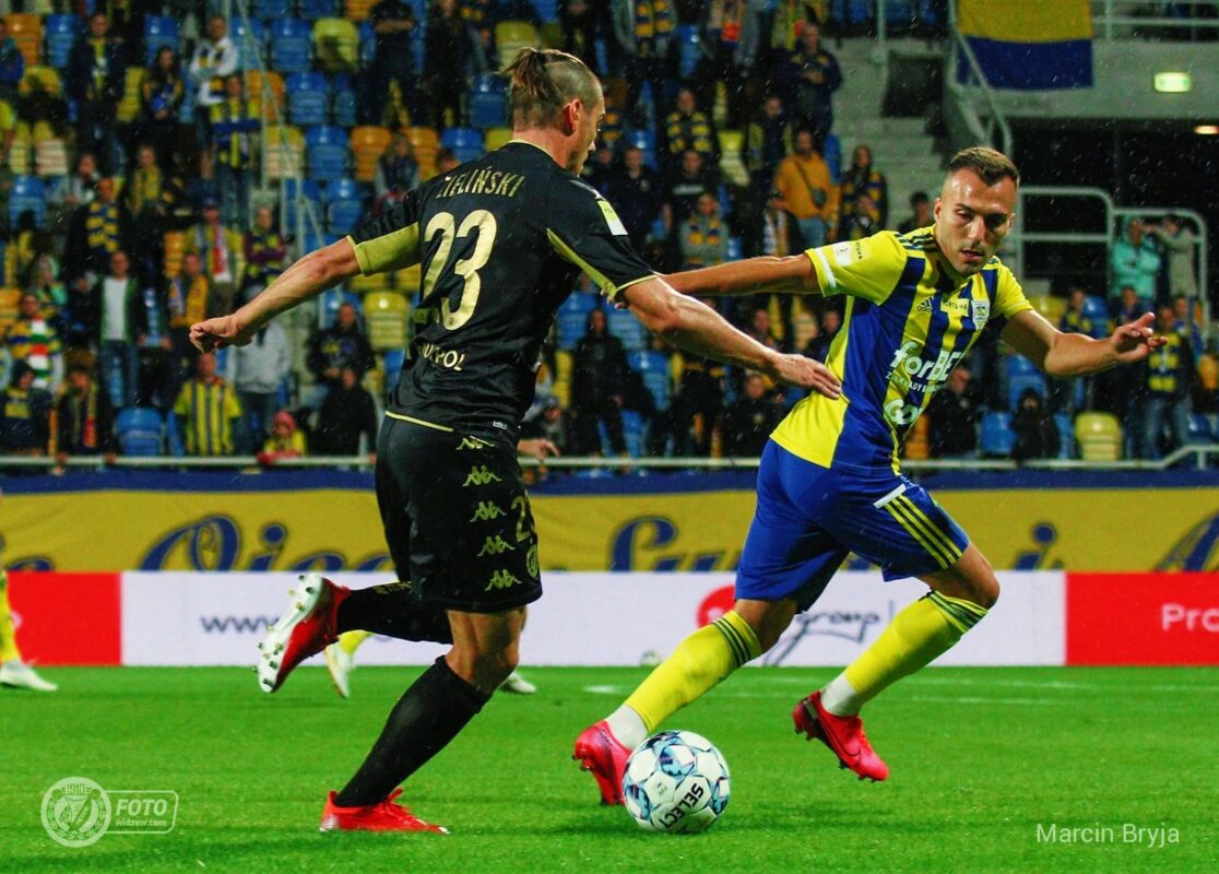 Arka Gdynia - Widzew. Paweł Zieliński/fot. Marcin Bryja, widzew.com