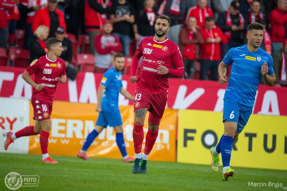 Mattia Montini, Widzew/fot. Marcin Bryja, widzew.com