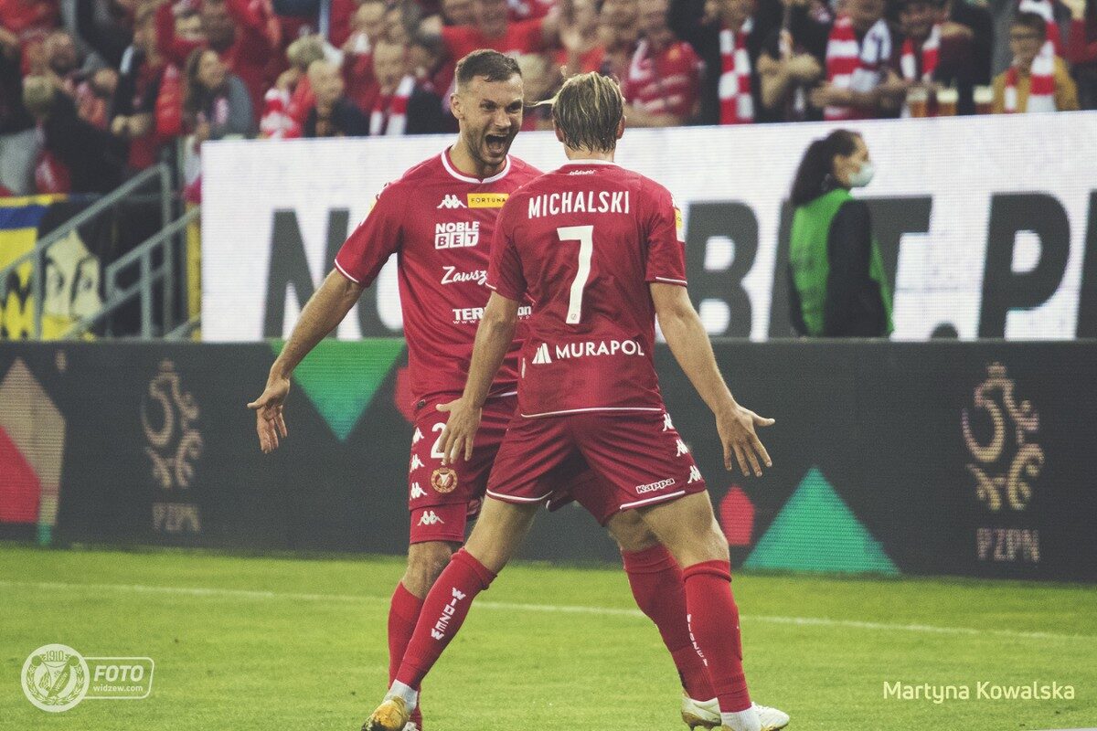 Daniel Tanżyna i Mateusz Michalski, Widzew/fot. Martyna Kowalska, widzew.com