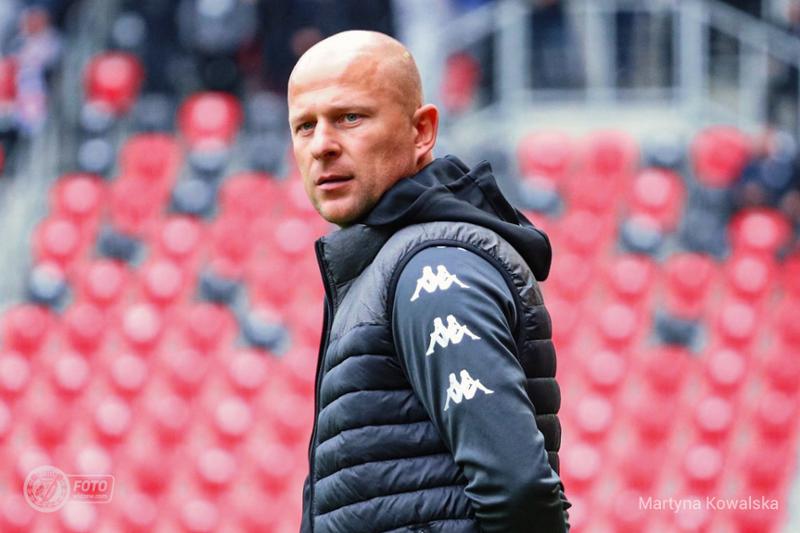 Janusz Niedźwiedź, trener Widzewa/fot. Martyna Kowalska, widzew.com