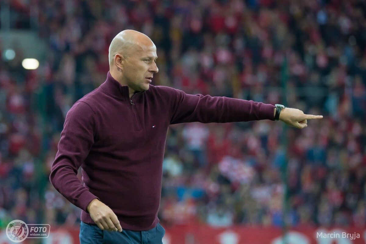 Janusz Niedźwiedź, trener Widzewa