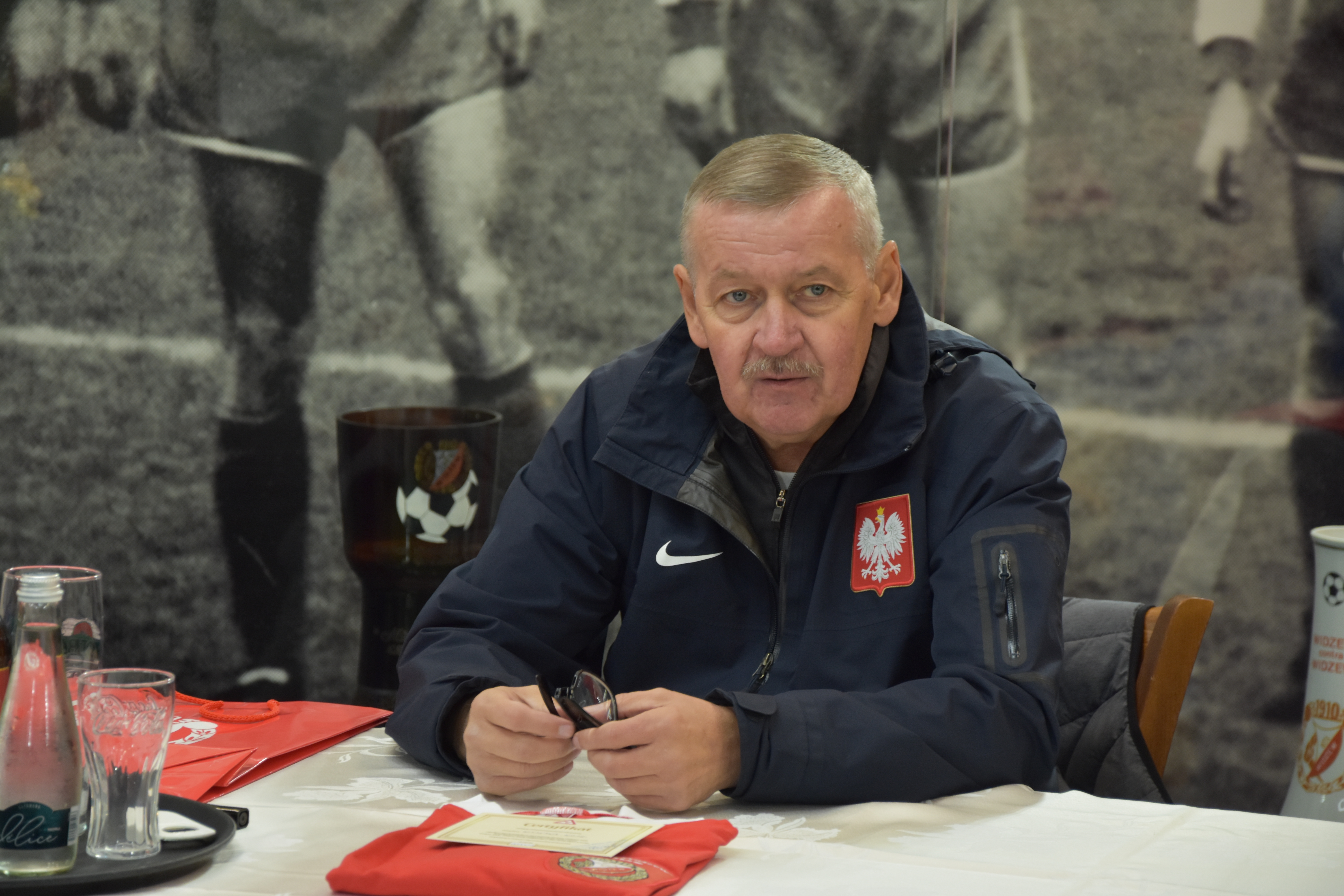 Wiesław Wraga spotkał się z kibicami w Muzeum Widzewa - Zdjęcie główne