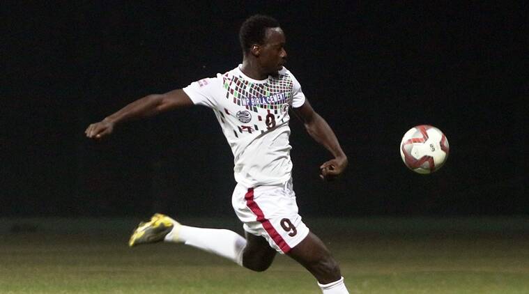 Baba Diawara w barwach Mohun Bagan, fot. I-League