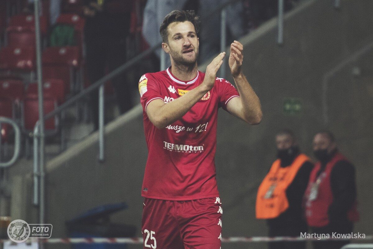 Marek Hanousek, Widzew/fot. Martyna Kowalska, widzew.com