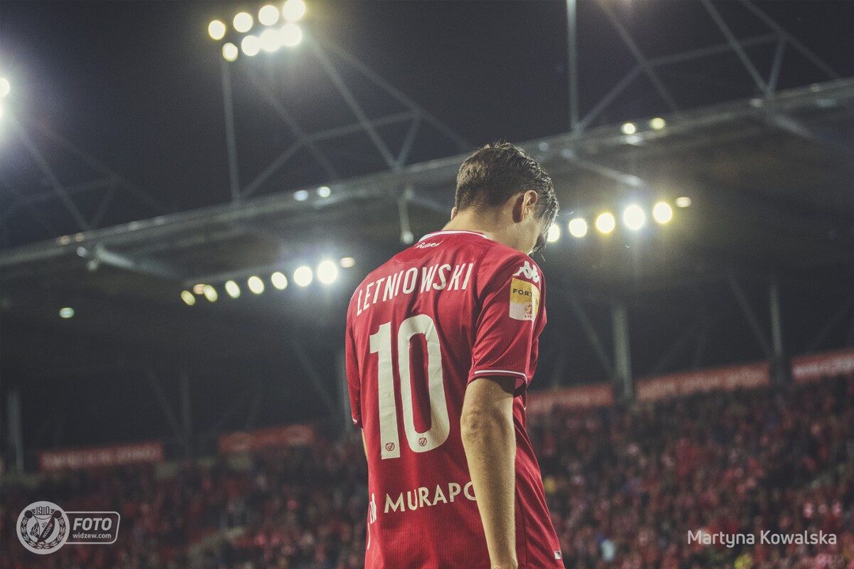 Juliusz Letniowski, Widzew Łódź/fot. Martyna Kowalska, widzew.com