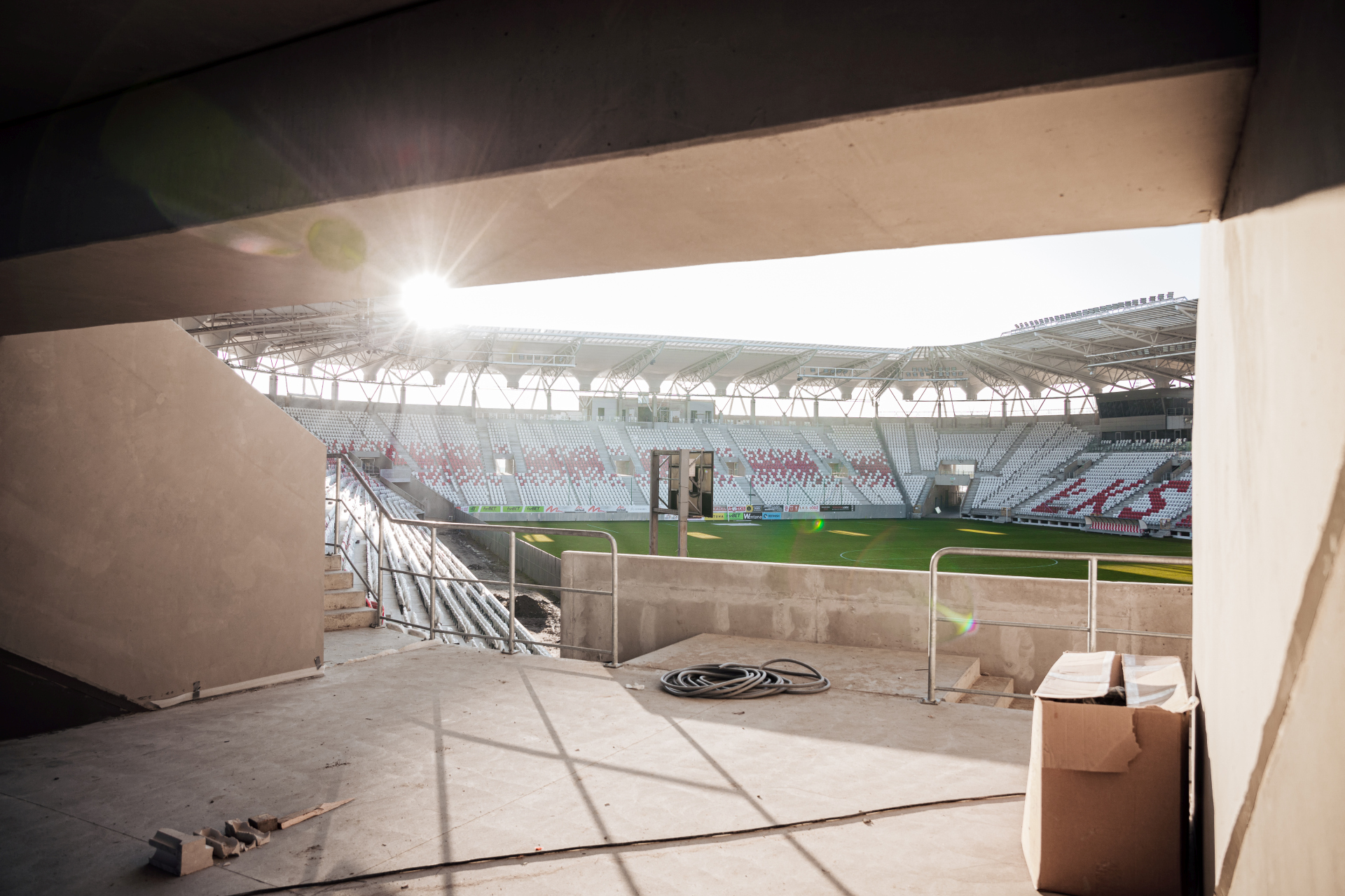 Budowa stadionu ŁKS-u na ostatniej prostej! [NOWE ZDJĘCIA] - Zdjęcie główne