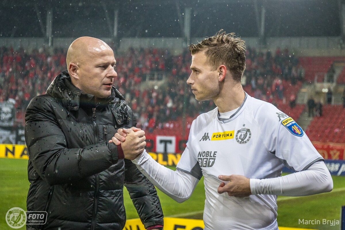 Janusz Niedźwiedź i Przemysław Kita, Widzew/fot. Marcin Bryja, widzew.com