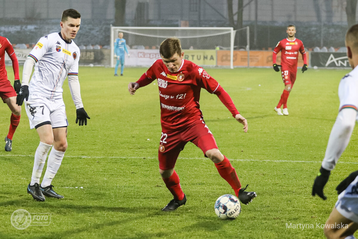 Chrobry Głogów - Widzew Łódź, Dominik Kun/fot. Martyna Kowalska, widzew.com
