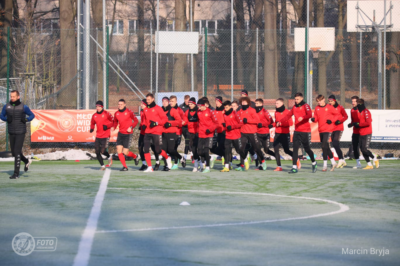 Kilku nieobecnych na treningu Widzewa - Zdjęcie główne