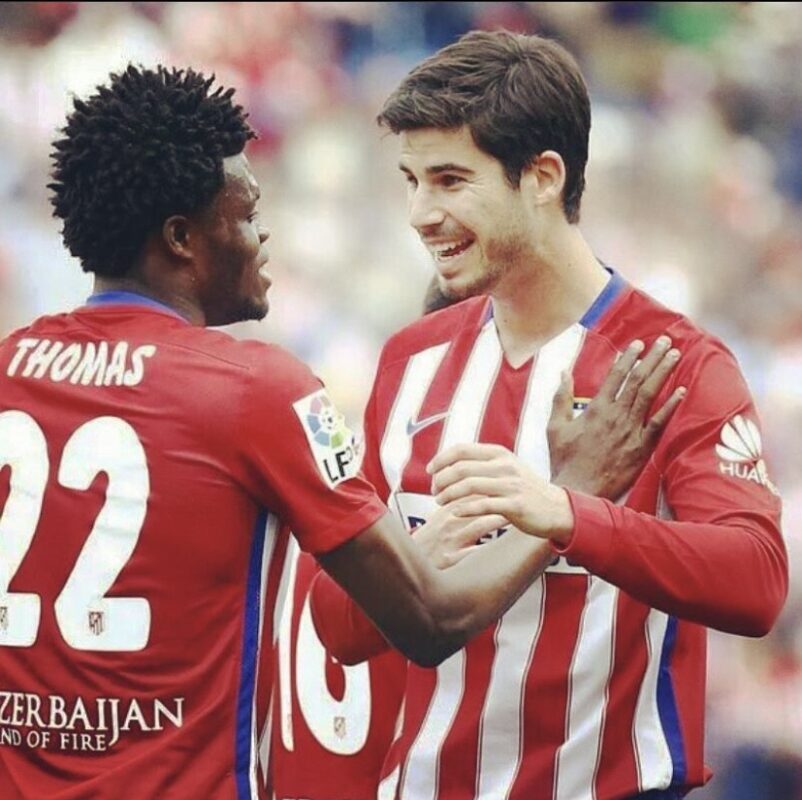 Nacho Monsalve i Thomas Partey, fot. IG / @nachomonsalve4