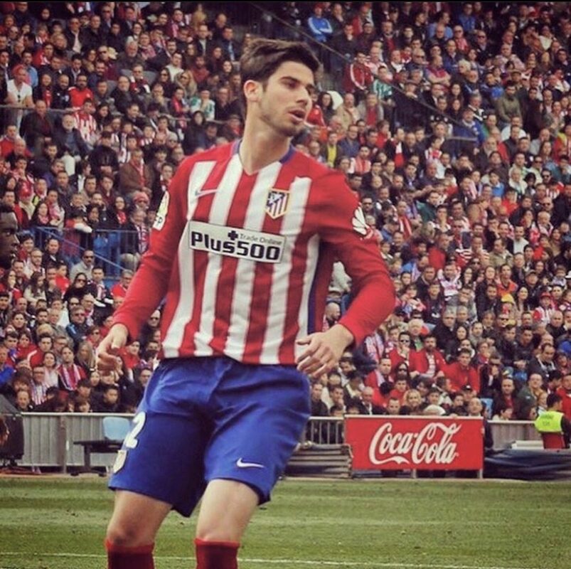 Nacho Monsalve na Estadio Vicente Calderón, fot. IG / @nachomonsalve4