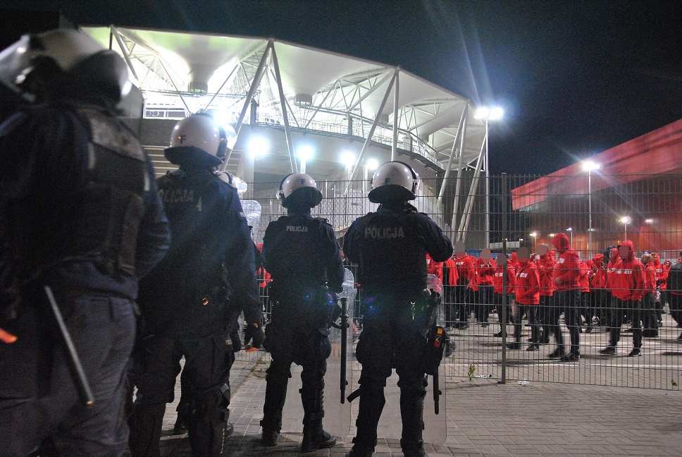 Pochód i mecz ŁKS - Widzew / 03.05.2022 (fot. KMP w Łodzi)