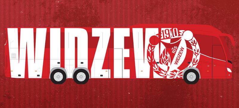 Zebrano ogromną kwotę na branding autokaru Widzewa - Zdjęcie główne