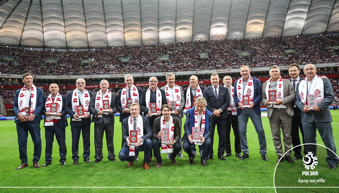 Gwiazdy ŁKS-u i Widzewa oklaskiwane na Stadionie Narodowym - Zdjęcie główne