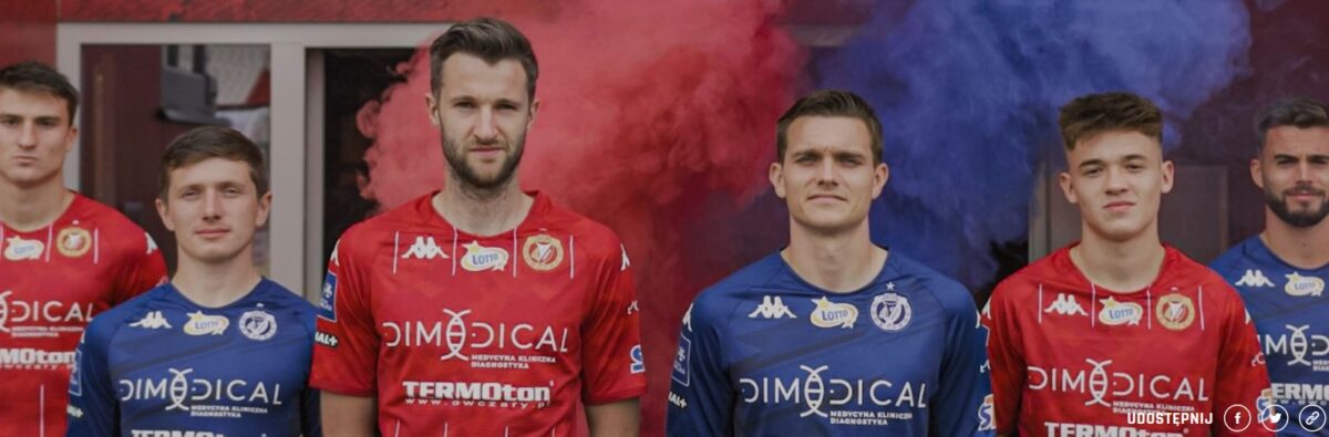 Nowe koszulki Widzewa