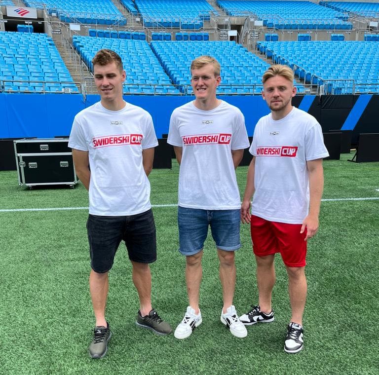 Jan Sobociński, Karol Świderski i Kamil Jóźwiak w Charlotte FC / fot. materiały prasowe