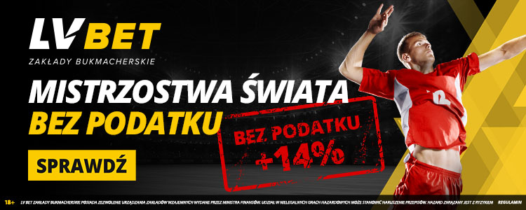LV BET ze specjalną ofertą na Mistrzostwa Świata siatkarzy