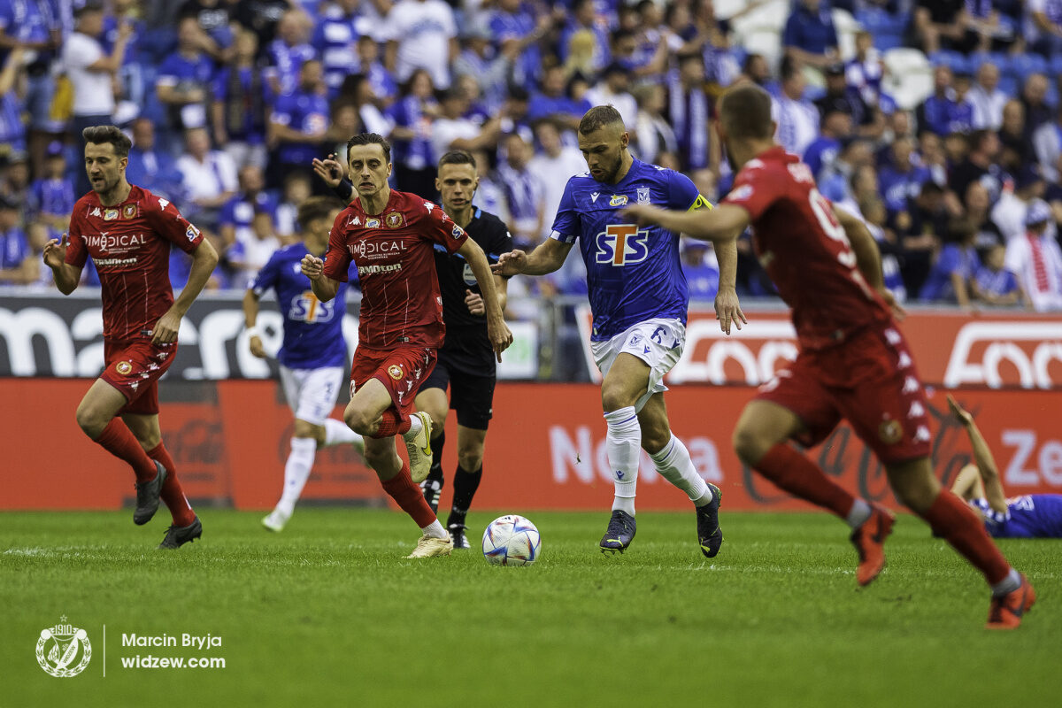 Lech Poznań - Widzew Łódź 2:0/fot. Marcin Bryja, widzew.com