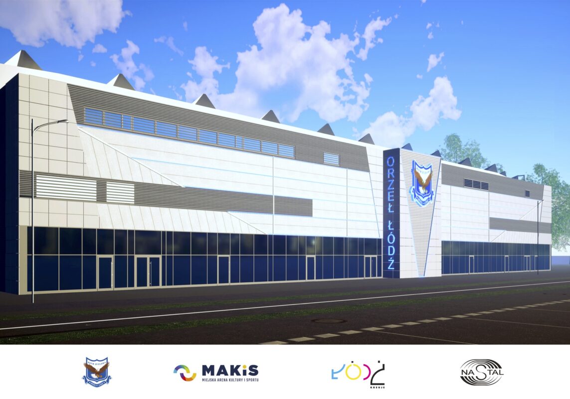 Wizualizacja nowej identyfikacji stadionowej na Moto Arenie Łódź (fot. mat. prasowe)