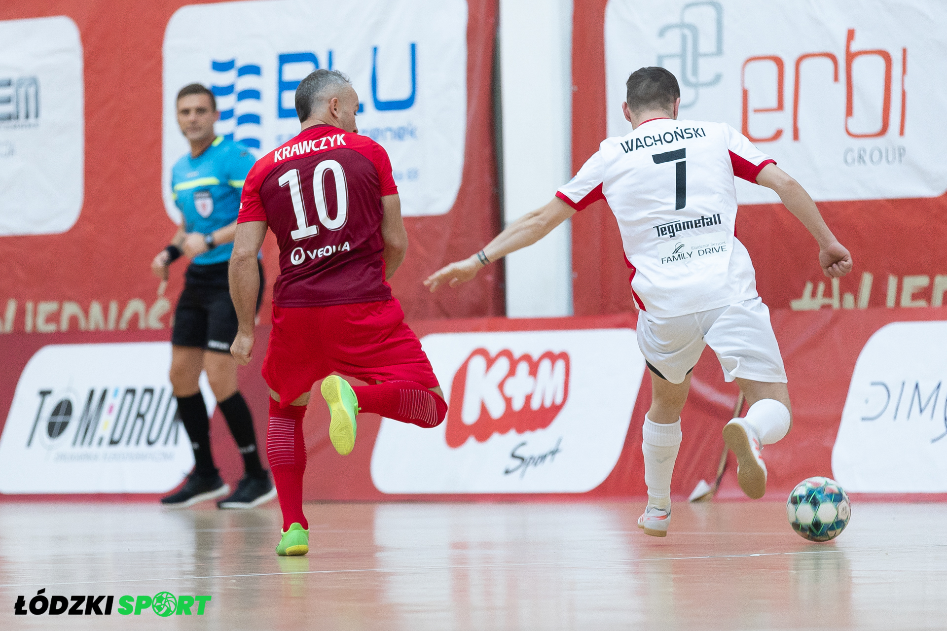 Widzew Łódź Futsal - Red Dragons Pniewy 01.10.2022 / fot. Łódzki Sport
