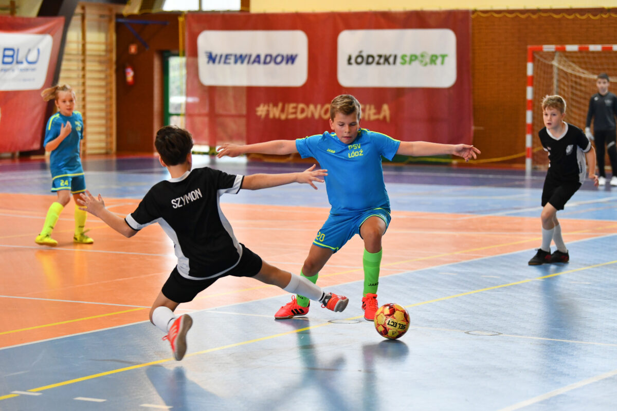 Turniej o Puchar Marszałka Województwa Łódzkiego, mecz PSV Łódź - Pelikan Łowicz / fot. Kinga Sałata, Widzew Łódź Futsal