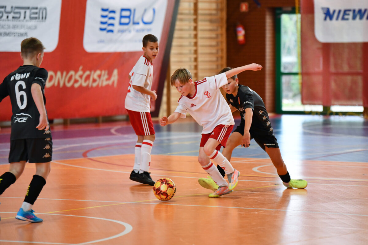 Turniej o Puchar Marszałka Województwa Łódzkiego, mecz Akademia Widzewa Łódź - Łódzka ŁKS-u Łódź / fot. Kinga Sałata, Widzew Łódź Futsal